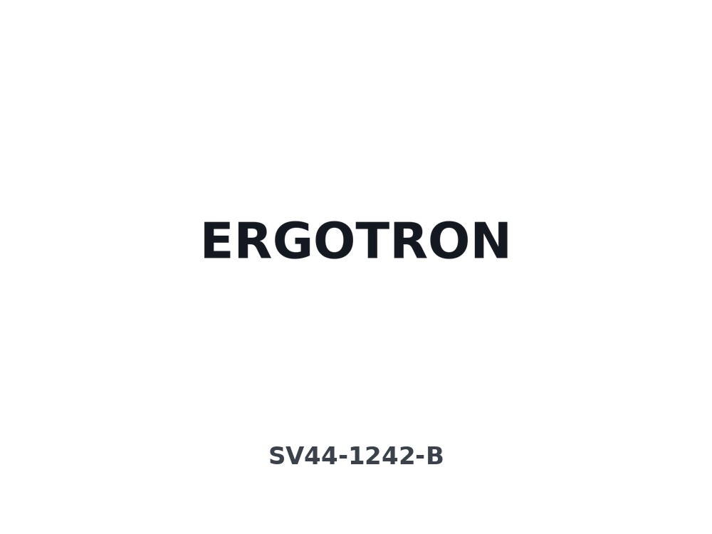 Ergotron StyleView Cart with LCD Arm, LiFe Powered, 4 Drawers, IND (SV44-1242-B)