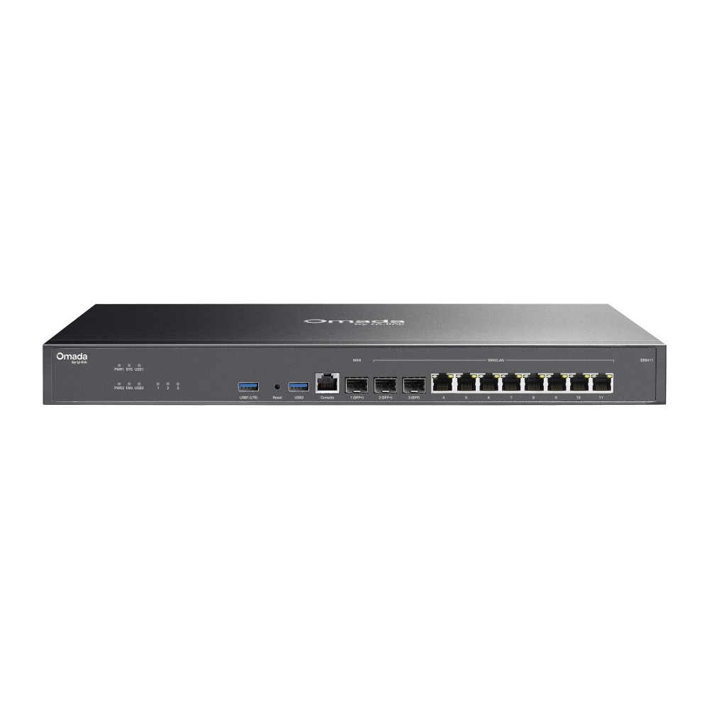 TP-Link WAN/LAN Ports, 2× USB3.0 port (ER8411)