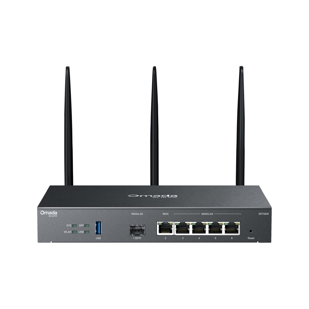 TP-Link Omada AX3000 Wi-Fi 6 Gigabit VPN Router (ER706W)