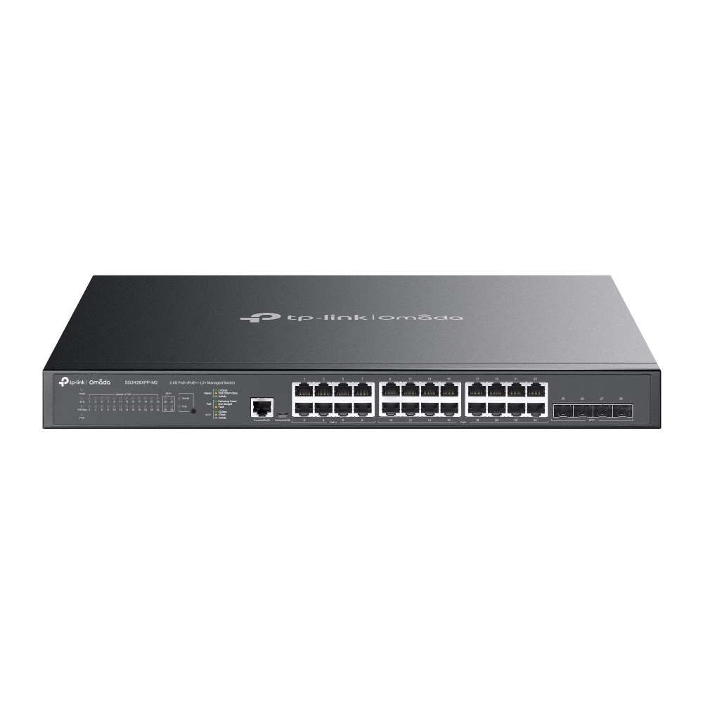 TP-Link SNMP, Dual Image/Configuration, IPv6 (SG3428XPP-M2)