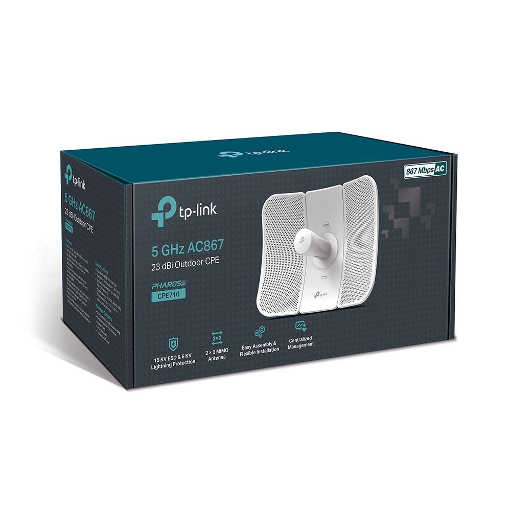 TP-Link Pharos Outdoor CPE(Point to Point Long-range WiFi) (CPE710)