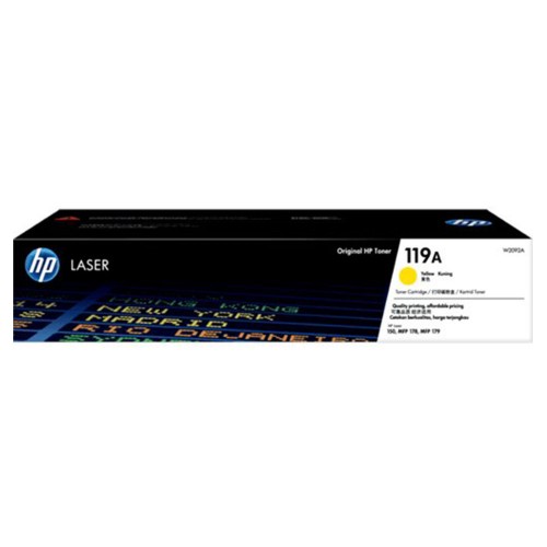 HP 119A Yellow Original Laser Toner Cartridge (W2092A)