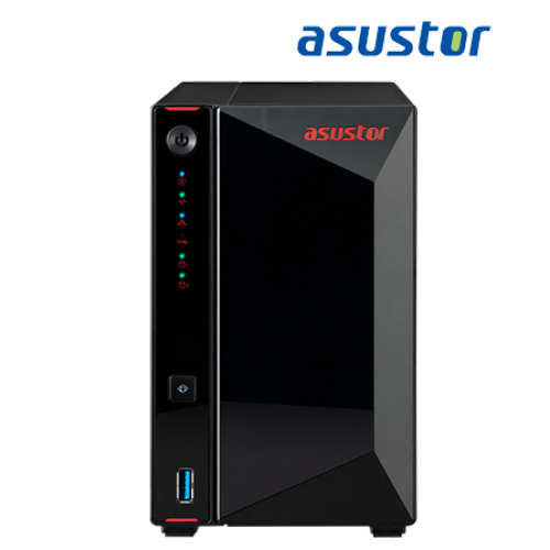 Asustor AS5202T NAS Server (2-Bay, 4GB eMMC, USB 3.2 Gen 1 x3, Tower)