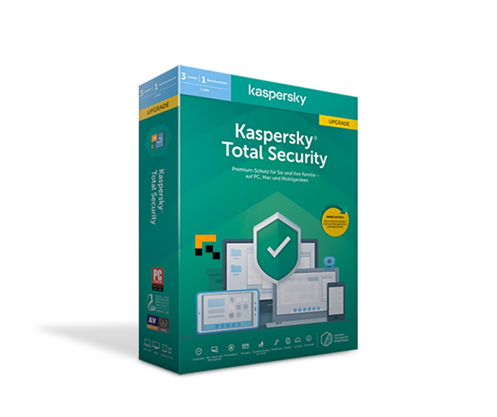 KASPERSKY TOTAL SECURITY 3 Device 1 Year (E-LICENSE)