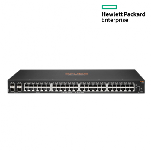 HPE Aruba 6100 48G 4SFP+ Switch (JL676A, 48Port, 10/100/1000 Ports, 176Gbps, 128MB)