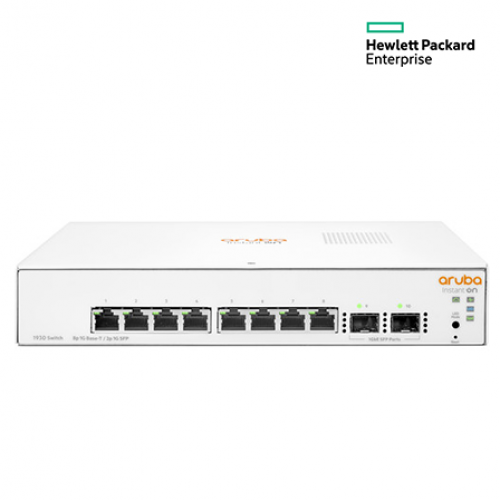 HPE Aruba Instant On 1930 8G 2SFP Switch (JL680A, 8Port, 10/100/1000 Ports, 20Gbps, 256MB)