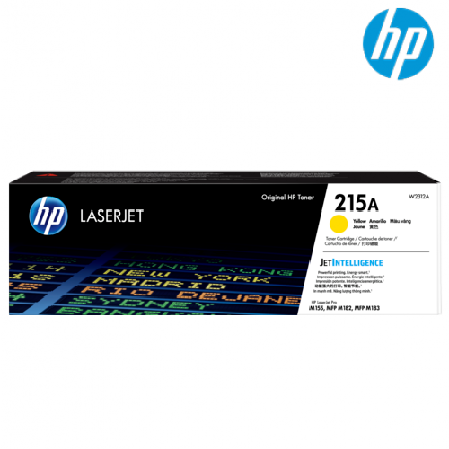 HP 215A Yellow Color LaserJet Toner Cartridge (W2312A)