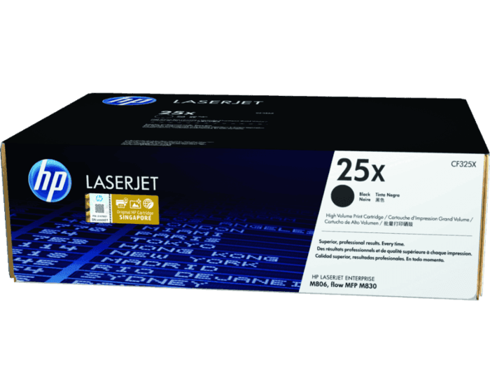 HP 25X Black LaserJet Toner Cartridge (CF325X)