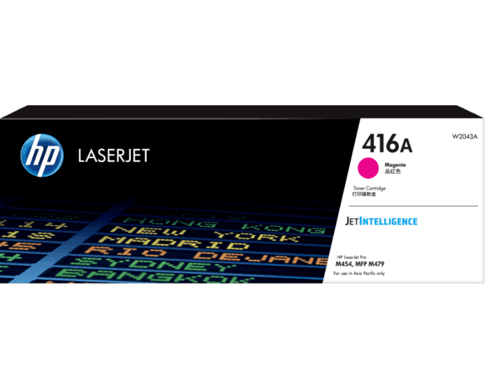 HP 416A Magenta LaserJet Toner Cartridge (W2043A)