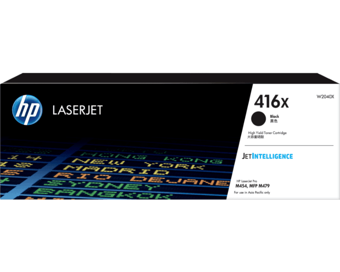 HP 416X Black LaserJet Toner Cartridge (W2040X)