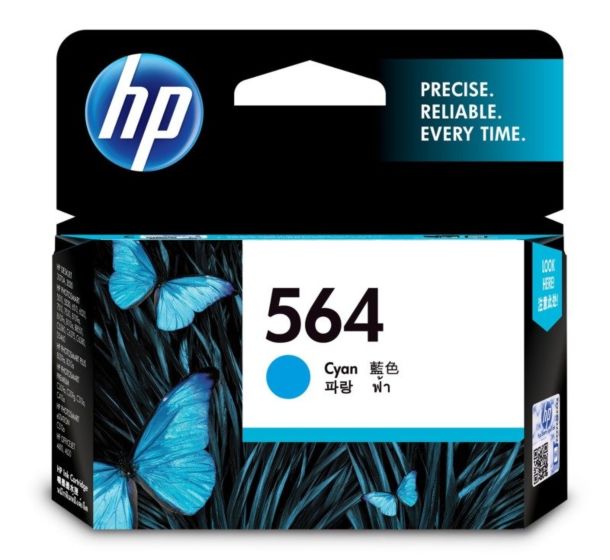 HP 564 Cyan Ink Cartridge (CB318WA)