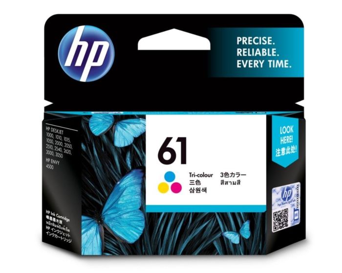 HP 61 Tri Color Ink Cartridge (CH562WA)