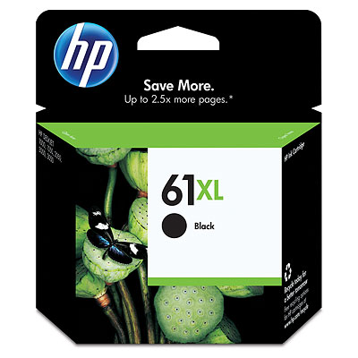 HP 61 XL Black Ink Cartridge (CH563WA)