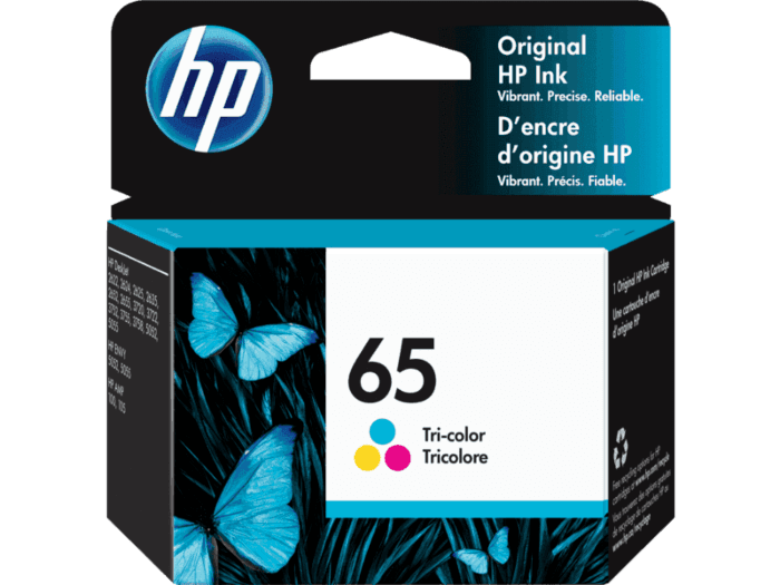 HP 65 Tri-color Original Ink (N9K01AA)