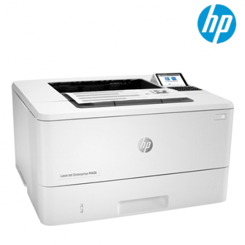 HP Mono LaserJet Enterprise M406dn Printer (3PZ15A) (Print, Up to 40ppm, Up to 1200 x 1200dpi, Auto Duplex)