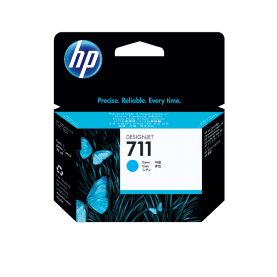 HP 711 29-ml Cyan Ink Cartridge (CZ130A)