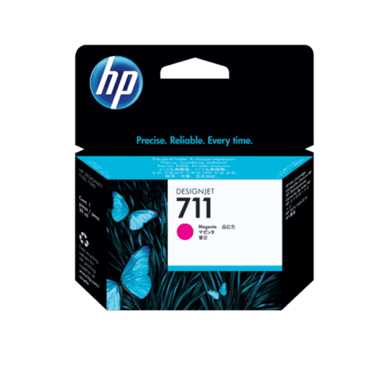 HP 711 29-ml Magenta Ink Cartridge (CZ131A)