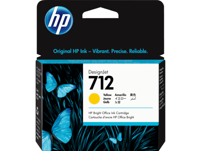 HP 712 29ml Yellow Ink Cartridge (3ED69A)