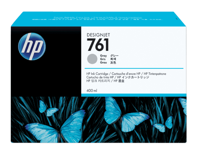 HP 761 400ml Gray Ink Cartridge (CM995A)