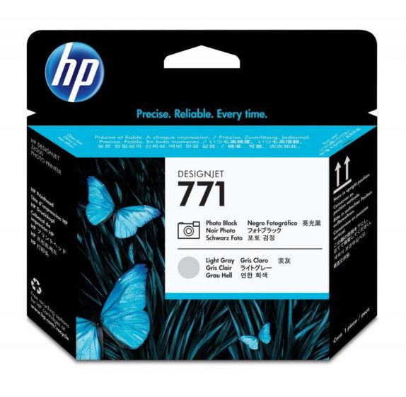 HP 771 Photo Black/Light Gray Designjet Printhead (CE020A)