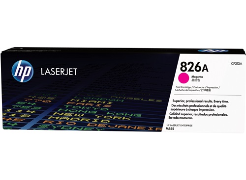 HP 826A Magenta LaserJet Toner Cartridge (CF313A)