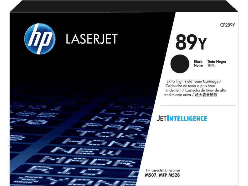 HP 89Y Black LaserJet Toner Cartridge (CF289Y)