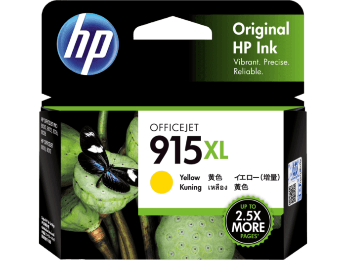 HP 915 XL Yellow Original Ink Cartridge (3YM21AA)