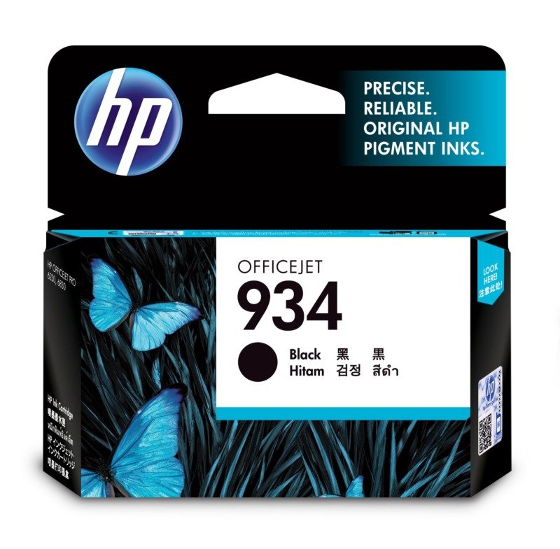 HP 934 Black Ink Cartridge (C2P19AA)