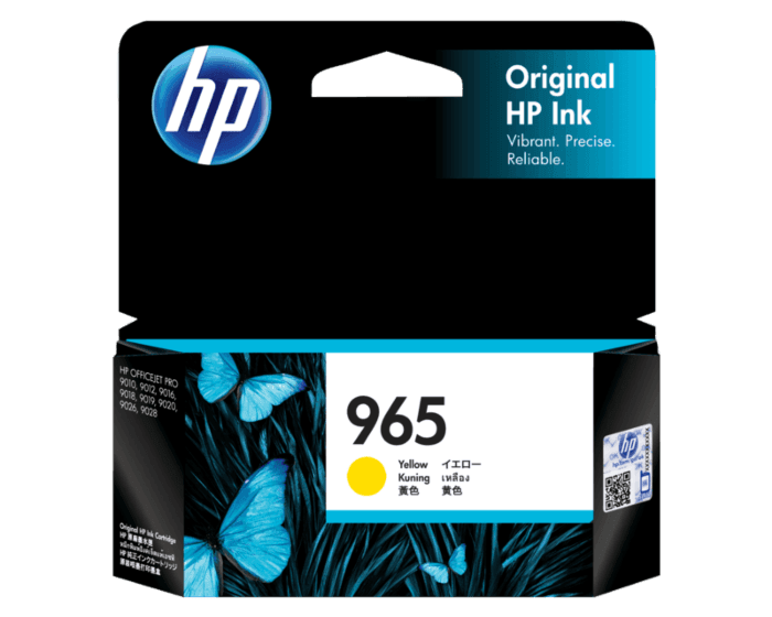 HP 965 Yellow Original Ink Cartridge (3JA79AA)