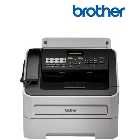 Brother FAX-2840 Mono Laser Fax Machines (Print, Copy, Fax, Manual Duplex, Phone, PC Connectivity)
