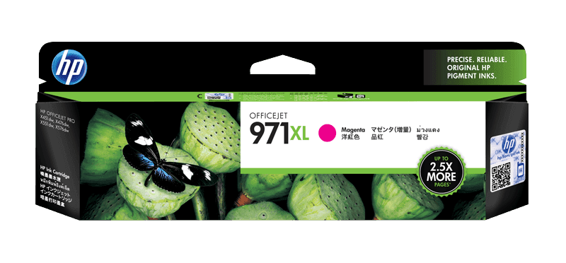 HP 971XL Magenta Ink Cartridge (CN627AA)