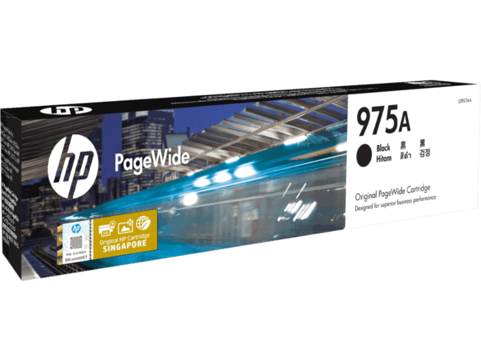 HP 975A Black Original PageWide Cartridge (L0R97AA)