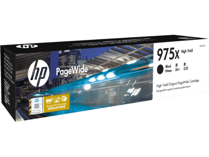 HP 975X Black Original PageWide Cartridge (L0S09AA)