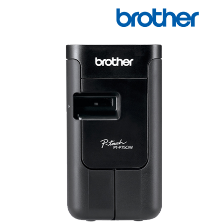 Brother PT-P750W P-touch Labellers (Width: Max. 24mm, Barcode Print, Auto Cutter, PC Connectable, WiFi, NFC)