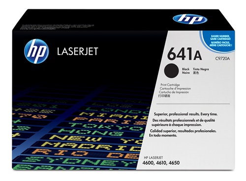 HP C9720A Black Toner Cartridge (641A)