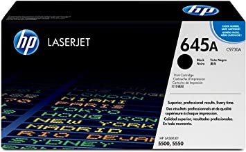 HP 645A Black LaserJet Toner Cartridge (C9730A)