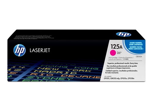 HP 125A Magenta LaserJet Toner Cartridge (CB543A)