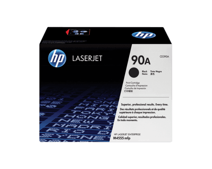 HP CE390A Black Toner Cartridge (90A)