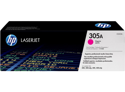 HP 305A Magenta LaserJet Toner Cartridge (CE413A)