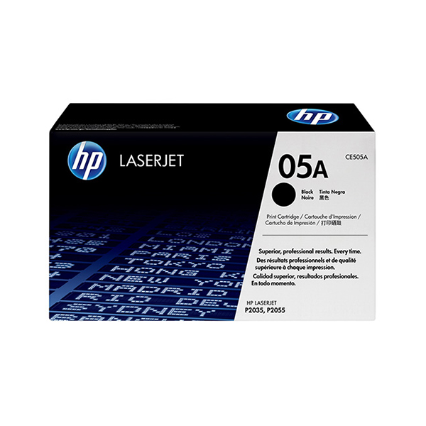 HP CE505A Black Toner Cartridge (05A)