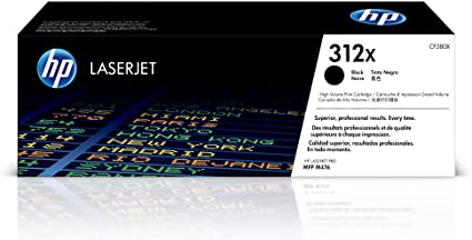 HP 312X High Yield Black Original LaserJet Toner Cartridge (CF380X)