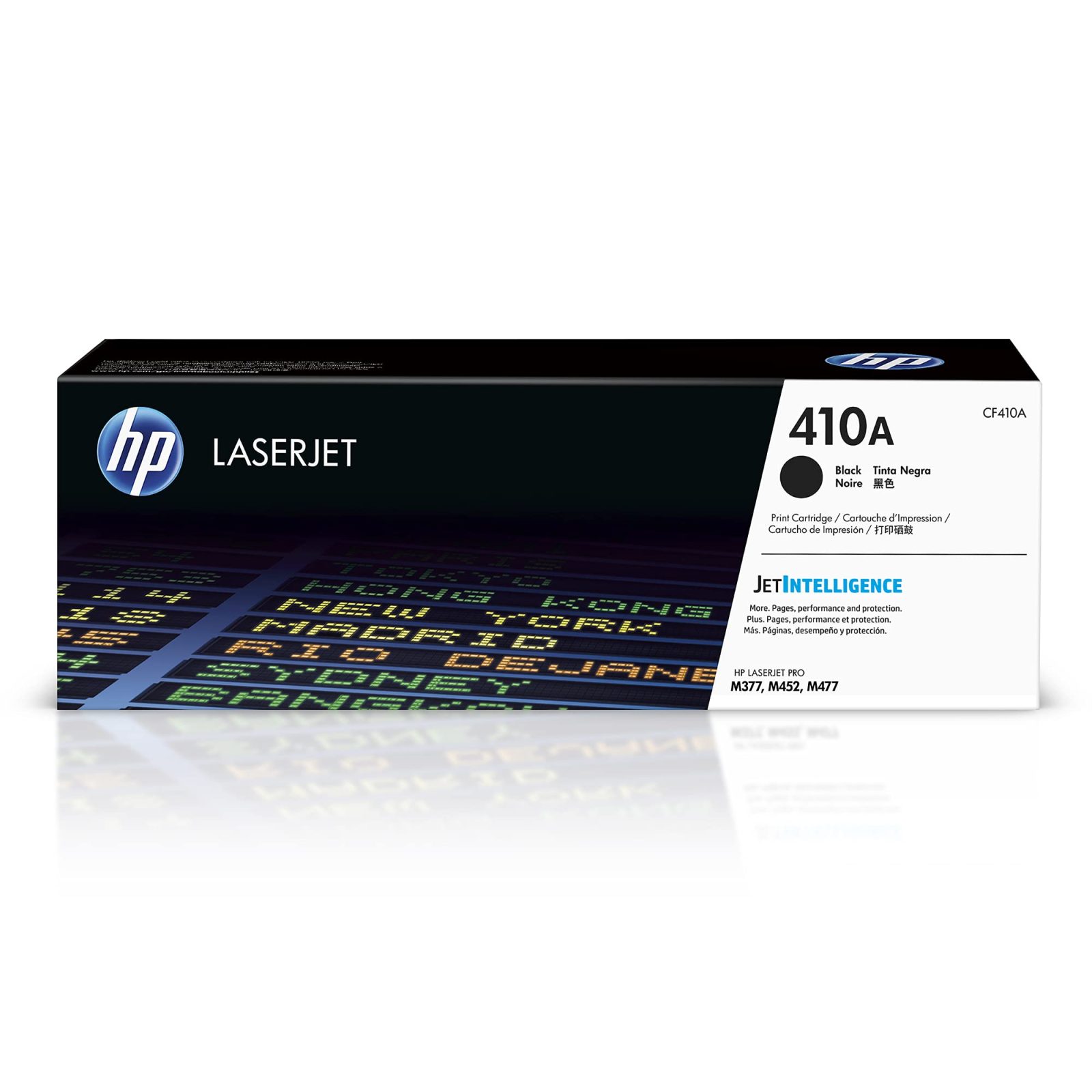 HP 410A Black LaserJet Toner Cartridge (CF410A)