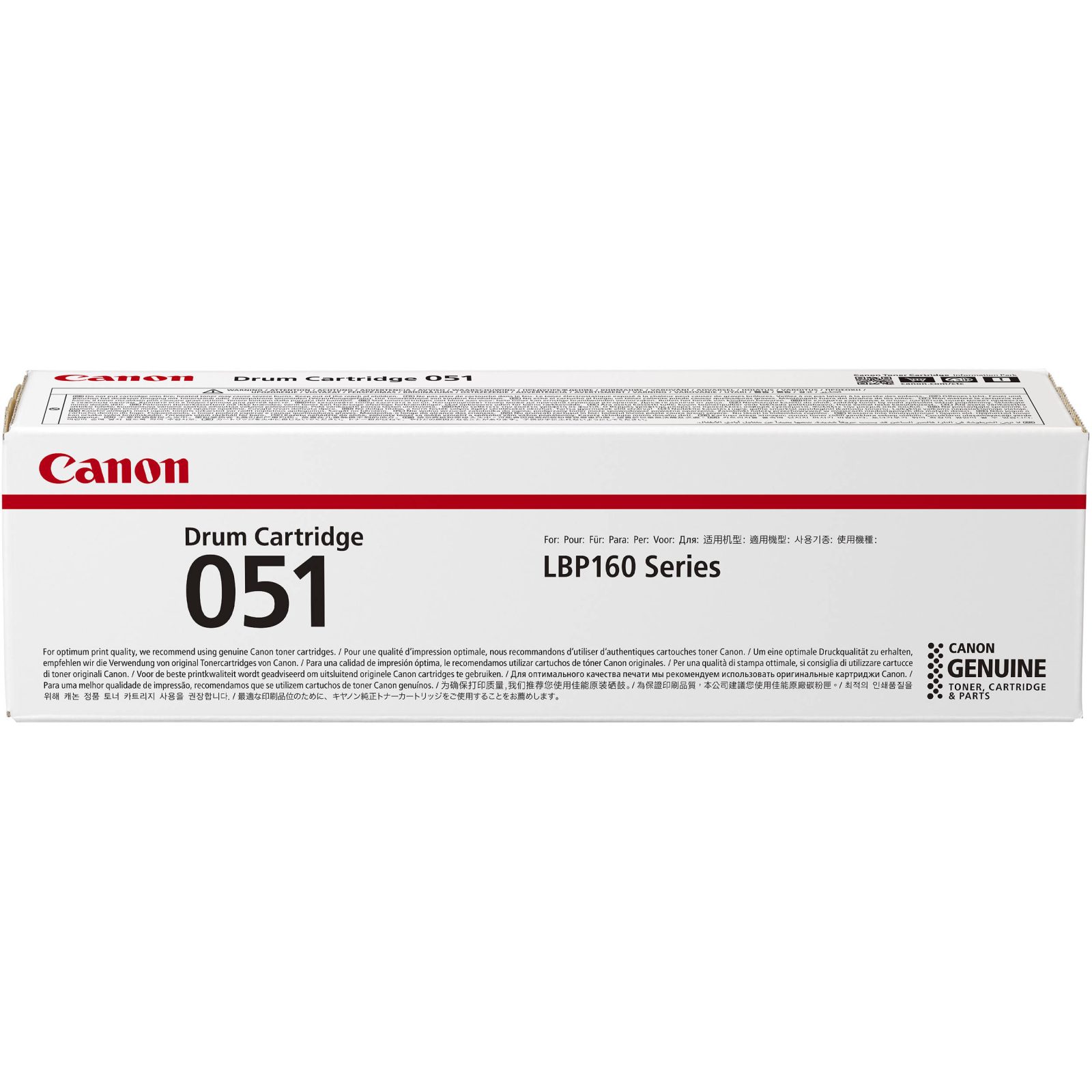 Canon 051 Black Drum Toner Cartridge 23k (CART051DR)