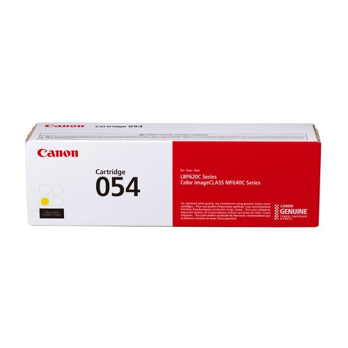 Canon 054 Yellow Toner Cartridge 1.2k (CART054Y)