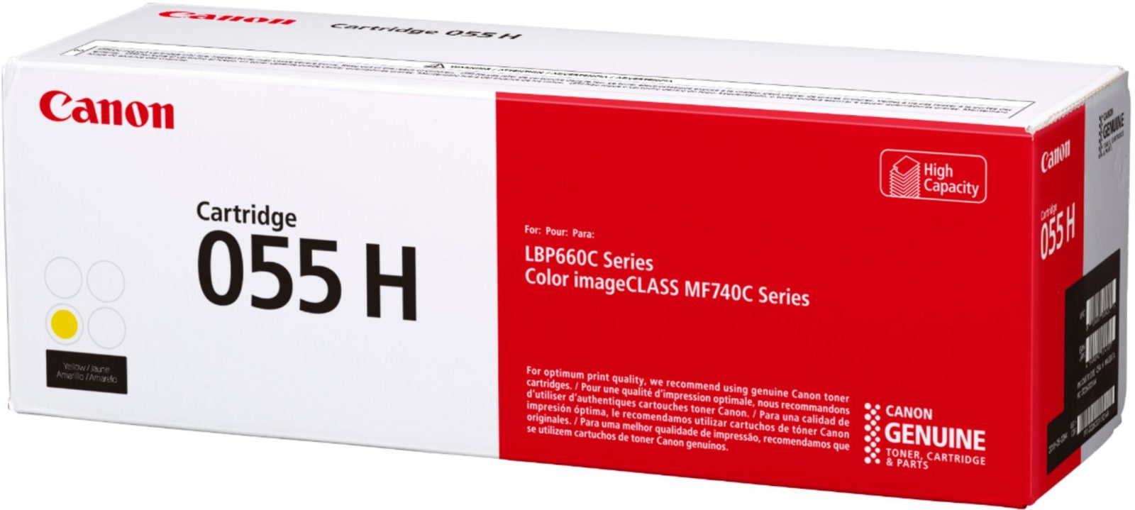 Canon 055H Yellow Toner Cartridge 5.9k (CART055HY)