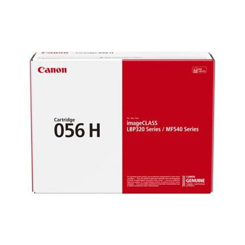 Canon 056H Toner Cartridge Black 21k (CART056H)