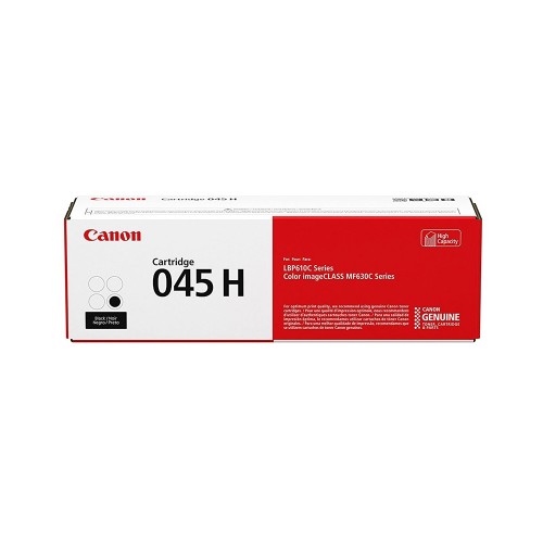 Canon Cartridge 045H Black High Cap Toner Cartridge (CART045HBK)