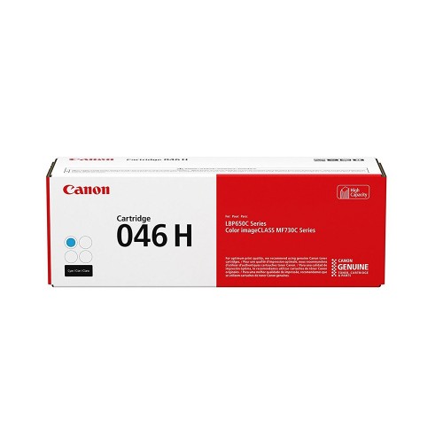 Canon Cartridge 046H Cyan High Cap Toner Cartridge (CART046HC)