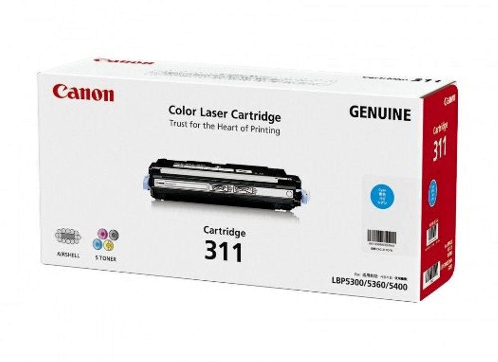 Canon Cartridge 311 Cyan Toner Cartridge (CART311C)