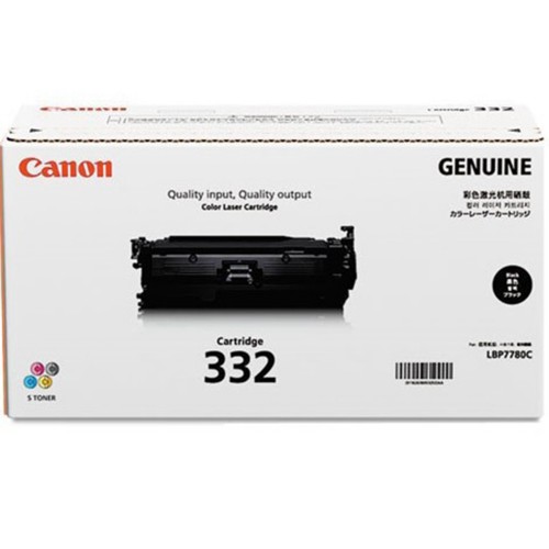 Canon Cartridge 332 Black Toner (6,100 pgs) (CART332B)